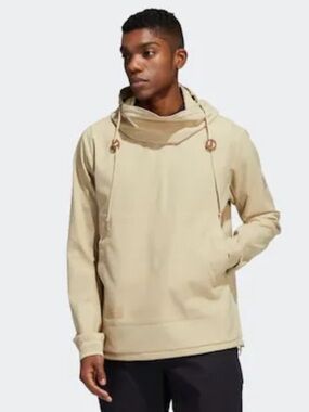adidas Beige Adicross Anorak Hoodie